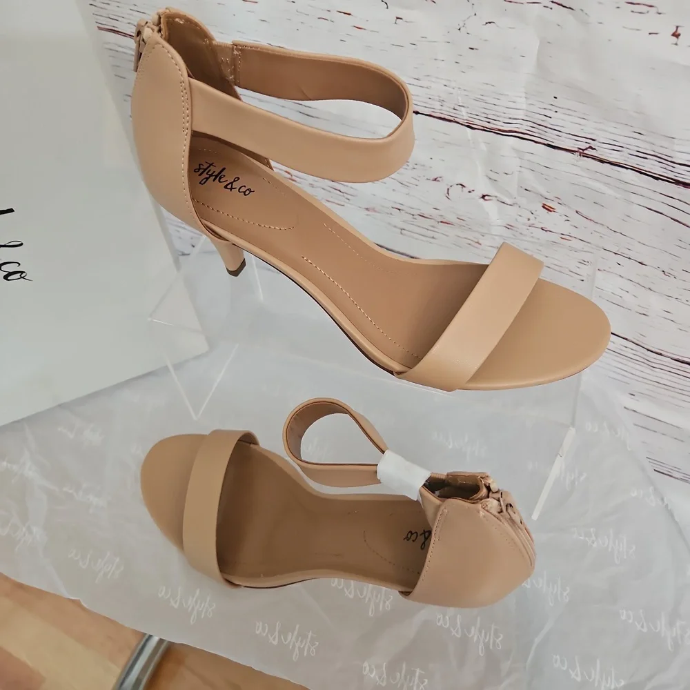 NWT Style & Co Paycee Dress Sandals - Picture 2 of 14